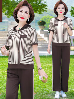 เสื้อผ้าคุณแม่วัย 60 เสื้อคนแก่ผู้หญิงวัย60