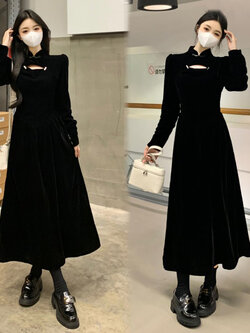 เดรสสาวอวบ มีไซส์ L-4XLอกเสื้อ 38-47 นิ้ว ใส่ได้ทั้งสาวหุ่นดีน่ารักจนถึงสาวอวบพลัสไซส์ จัดส่งฟรี! ทักแชทสั่งซื้อ