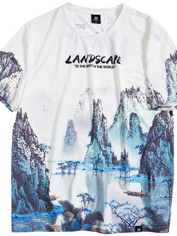 เสื้อยืดผู้ชายอ้วน S-5XL(อกเสื้อ39-51นิ้ว)