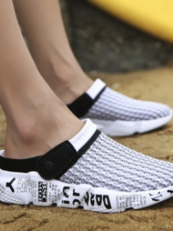 รองเท้าแตะผู้ชาย รองเท้าแตะ และรัดส้น ผู้ชาย รองเท้าสลิปเปอร์