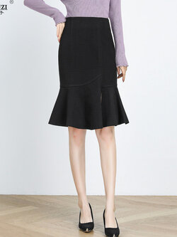 กระโปรงยาว กระโปรงยาวทรงเอ กระโปรงทำงาน