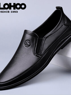 รองเท้าหนังผู้ชาย มีไซส์39-44 รองเท้าโลฟเฟอร์ชาย Slip-On Shoes