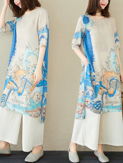 เสื้อผ้าฝ้ายสไตล์วินเทจ ใส่ตั้งแต่สาวผอม-สาวอวบ น้ำหนักตัว50-90 กิโลกรัม By Meimei plus size