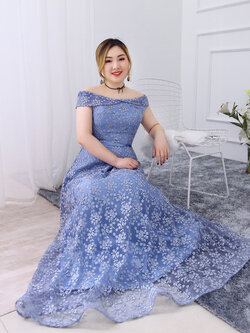 ชุดราตรีคนอ้วน ชุดราตรีไซส์ใหญ่ สาวอวบ ชุดราตรีสาวอวบ ชุดออกงานสาวอวบ ชุดออกงานคนอ้วน