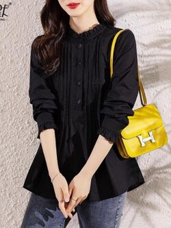 เสื้อสีดำสุภาพ เรียบหรู ดูดี เหมาะกับทุกโอกาส | เสื้อผู้หญิงสุภาพ