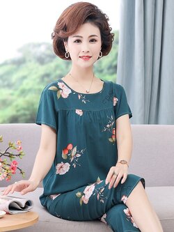 ชุดนอนคุณแม่ ชุดนอนบิ๊กไซส์ ชุดนอนคุณแม่ ชุดนอนคุณย่า ชุดนอนคุณยาย