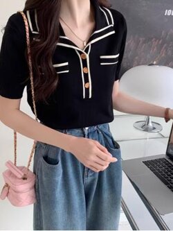 เสื้อสีดำสุภาพ เรียบหรู ดูดี เหมาะกับทุกโอกาส | เสื้อผู้หญิงสุภาพ