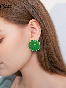 ตุ้มหู ต่างหู ต่างหูผู้หญิง By SuXin