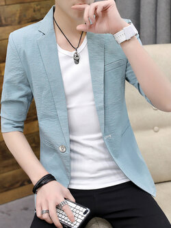 สูท Blazers ผู้ชาย เสื้อคลุมสไตล์สูท สำหรับผู้ชาย
