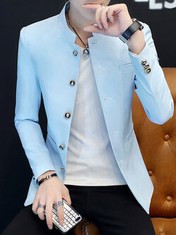สูท Blazers ผู้ชาย เสื้อคลุมสไตล์สูท สำหรับผู้ชาย