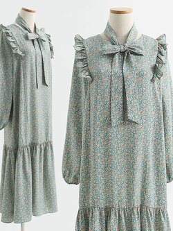 เดรสชีฟอง เดรสลายดอกไม้ Fairy House