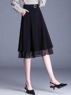 กระโปรงยาว กระโปรงยาวทรงเอ กระโปรงทำงาน