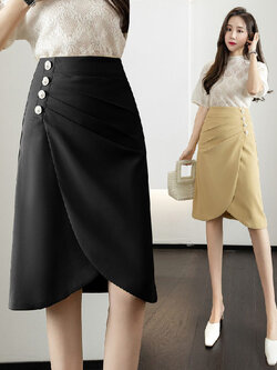 กระโปรงยาว กระโปรงยาวทรงเอ กระโปรงทำงาน