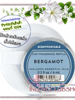 Bath & Body Works - Slatkin & Co / Scentportable Refill 6 ml. (Bergamot)