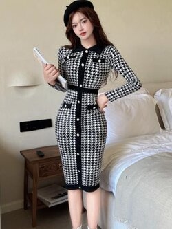 เดรสสีดำสุภาพ เรียบหรู ดูดี เหมาะกับทุกโอกาส | เดรสผู้หญิงแฟชั่นสุภาพ