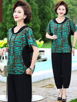 เสื้อผ้าคุณแม่วัย 60 เสื้อคนแก่ผู้หญิงวัย60