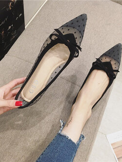 รองเท้าคัทชูผู้หญิง รองเท้าส้นแบนผู้หญิง