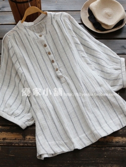 เสื้อผ้าลินิน มีขนาดไซส์เดียว อกประมาณ100ซม.หรือประมาณ 40นิ้ว