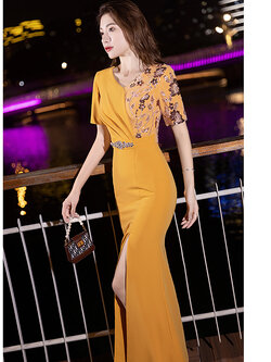 ชุดราตรี ชุดราตรีสวยหรู แบบ ทันสมัย Evening dress