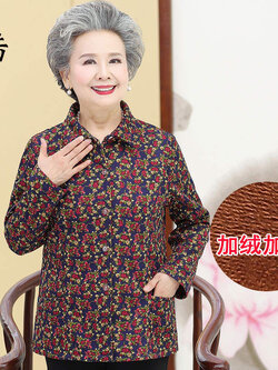 เสื้อคุณยาย เสื้อผู้วัยอายุ60-70ปี เสื้ออาม่า เสื้อผู้สูงอายุ