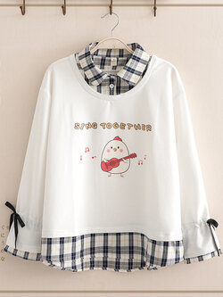 เสื้อผ้าเด็กวัยรุ่น ประมาณ12-17ปี เสื้อสไตล์ญี่ปุ่น Mori Girl สไตล์สดใสน่ารักคิกขุ Mori Girl