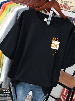 เสื้อยืดคอตตอน สกรีนลายน่ารัก มีหลากหลายสี ส่งฟรีทั่วไทย BY JIMIAO