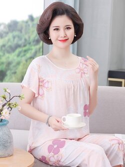 ชุดนอนคุณแม่ ชุดนอนบิ๊กไซส์ ชุดนอนคุณแม่ ชุดนอนคุณย่า ชุดนอนคุณยาย