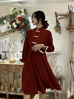 เดรสสาวอวบ มีไซส์ L-4XLอกเสื้อ 38-47 นิ้ว ใส่ได้ทั้งสาวหุ่นดีน่ารักจนถึงสาวอวบพลัสไซส์ จัดส่งฟรี! ทักแชทสั่งซื้อ