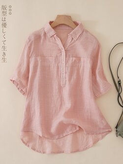 เสื้อลินิน แบบเสื้อสวยๆ เสื้อผ้าฝ้ายลินิน เสื้อเชิ้ตผ้าลินิน BY LININ