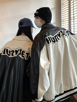 เสื้อแจ็คเก็ตเบสบอล เสื้อคลุม เสื้อแขนยาวสไตล์เกาหลี