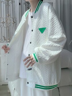 เสื้อแจ็คเก็ตเบสบอล เสื้อคลุม เสื้อแขนยาวสไตล์เกาหลี