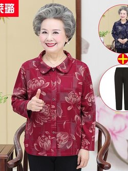 เสื้อคุณยาย เสื้อผู้วัยอายุ60-70ปี เสื้ออาม่า เสื้อผู้สูงอายุ