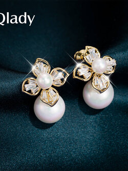 ต่างหู ตุ้มหูแฟชั่น By Qlady