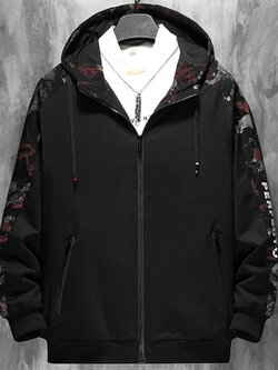 เสื้อคลุมแจ็คเก็ต เสื้อกันหนาวคนอ้วน M-8XL