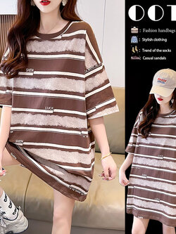 เสื้อยืดคนอ้วนแบบโอเวอร์ไซส์แบบ ulzzang fashion สนใจทักแชท