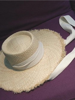 หมวกสาน หมวกไปเที่ยงทะเล ชายหาด