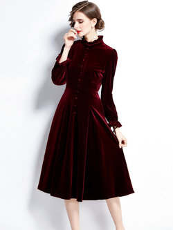 ชุดเดรสยาวสวยๆ ชุดเดรสยาวใส่สบาย ใส่ทำงาน