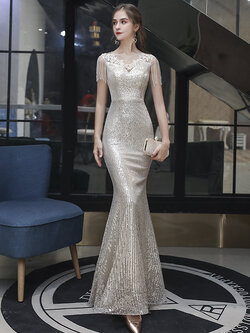 ชุดราตรี ชุดราตรีสวยหรู แบบ ทันสมัย Evening dress