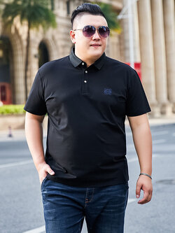 เสื้อยืดผู้ชายอ้วน S-5XL(อกเสื้อ39-51นิ้ว)
