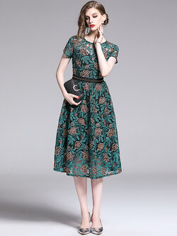 เดรสแฟชั่นสไตล์ยุโรป