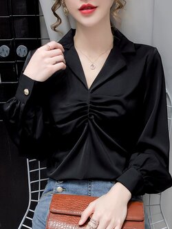 เสื้อสีดำสุภาพ เรียบหรู ดูดี เหมาะกับทุกโอกาส | เสื้อผู้หญิงสุภาพ