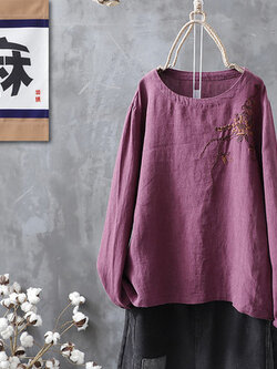 เสื้อเชิ้ตผ้าฝ้ายลินิน ขายเสื้อเชิ้ต ผ้าลินิน เสื้อเชิ้ตผ้าฝ้ายผู้หญิง