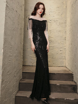 ชุดราตรี ชุดราตรีสวยหรู แบบ ทันสมัย Evening dress