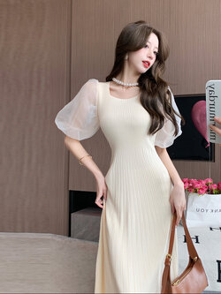 แบบชุดเดรสสวยๆ ชุดเดรสน่ารักๆสไตล์เกาหลี