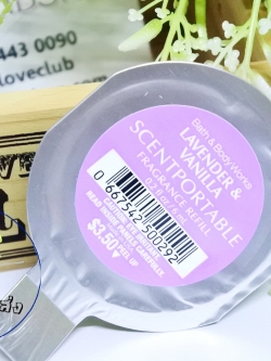 Bath & Body Works - Slatkin & Co / Scentportable Refill 6 ml. (Lavender & Vanilla)