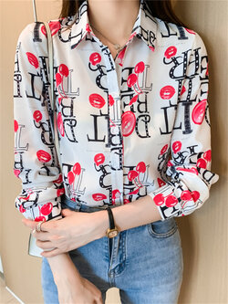 เสื้อลูกไม้ เสื้อเชิ้ตแขนยาว