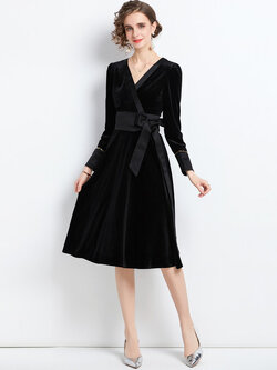 ชุดเดรสยาวสวยๆ ชุดเดรสยาวใส่สบาย ใส่ทำงาน