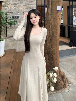 เดรสสาวอวบ มีไซส์ L-4XLอกเสื้อ 38-47 นิ้ว ใส่ได้ทั้งสาวหุ่นดีน่ารักจนถึงสาวอวบพลัสไซส์ จัดส่งฟรี! ทักแชทสั่งซื้อ