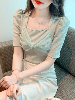 เสื้อผ้าวัยรุ่นเกาหลี เสื้อยืดวัยรุ่นผู้หญิง มีขนาด S M L XL