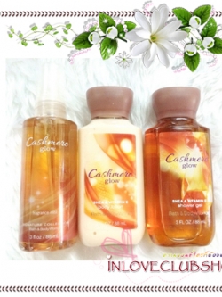 Bath & Body Works / Travel Size Body Care Bundle (Cashmere Glow)